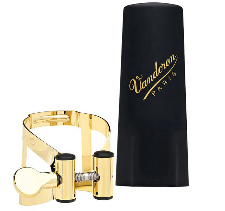 M/O Vandoren Ligature & Cap for Alto Sax Ebonite Mouthpieces - Image 9