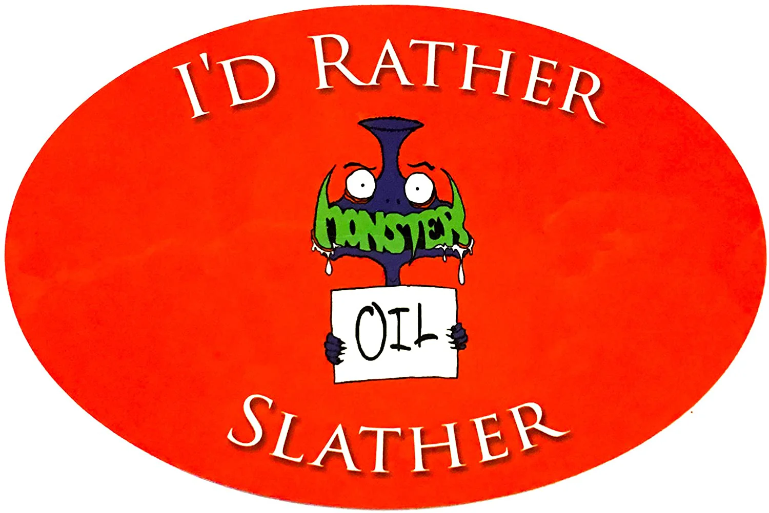Monster Oil Case/Bumper Stickers - Image 4