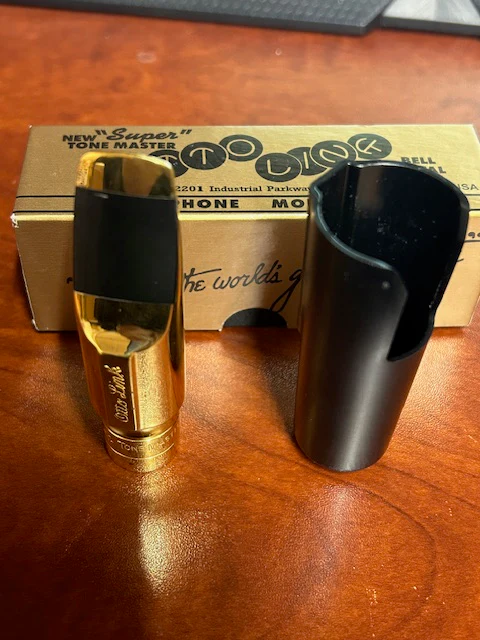 Otto Link Gold Plated Alto Sax Mouthpiece 7* B-Stock