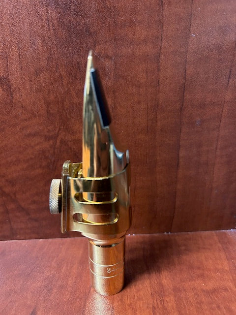 Otto Link Gold Plated Baritone Sax Mouthpiece #6 - Image 2