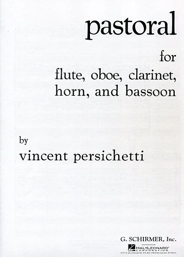 Pastoral for Wind Quintet w/ Score & Parts by Vincent Persichetti
