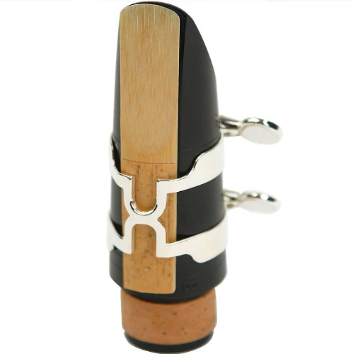 Rico Silver Plated Bb Clarinet H-Ligature & Plastic Cap - HCL1S - Image 4