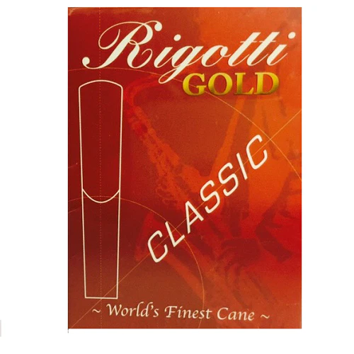 Rigotti Gold Alto Saxophone Classic Filed Reeds - 10 Per Box - Image 2