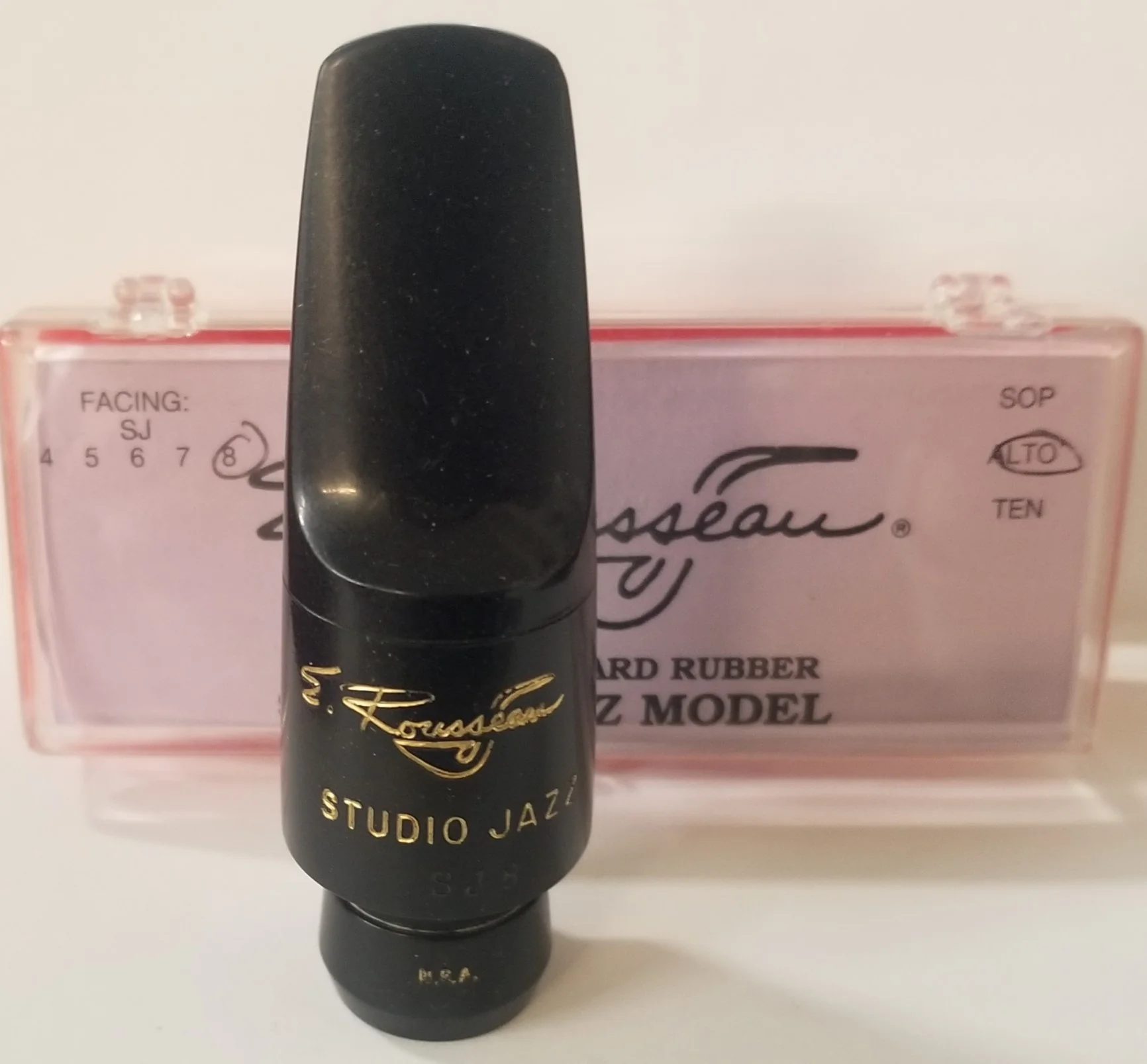 Original E. Rousseau Studio Jazz Alto Sax Mouthpiece - Image 6