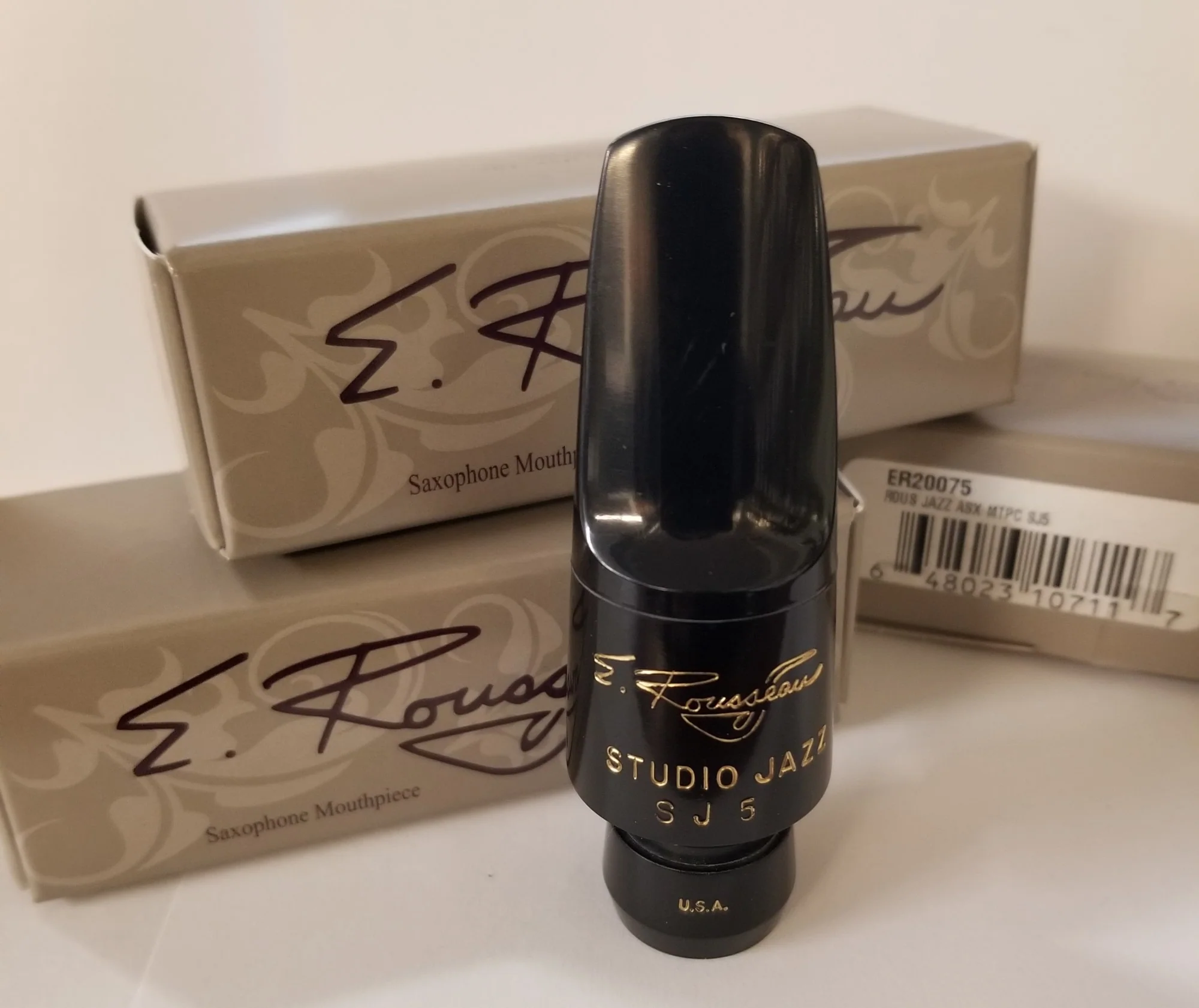 Original E. Rousseau Studio Jazz Alto Sax Mouthpiece - Image 9
