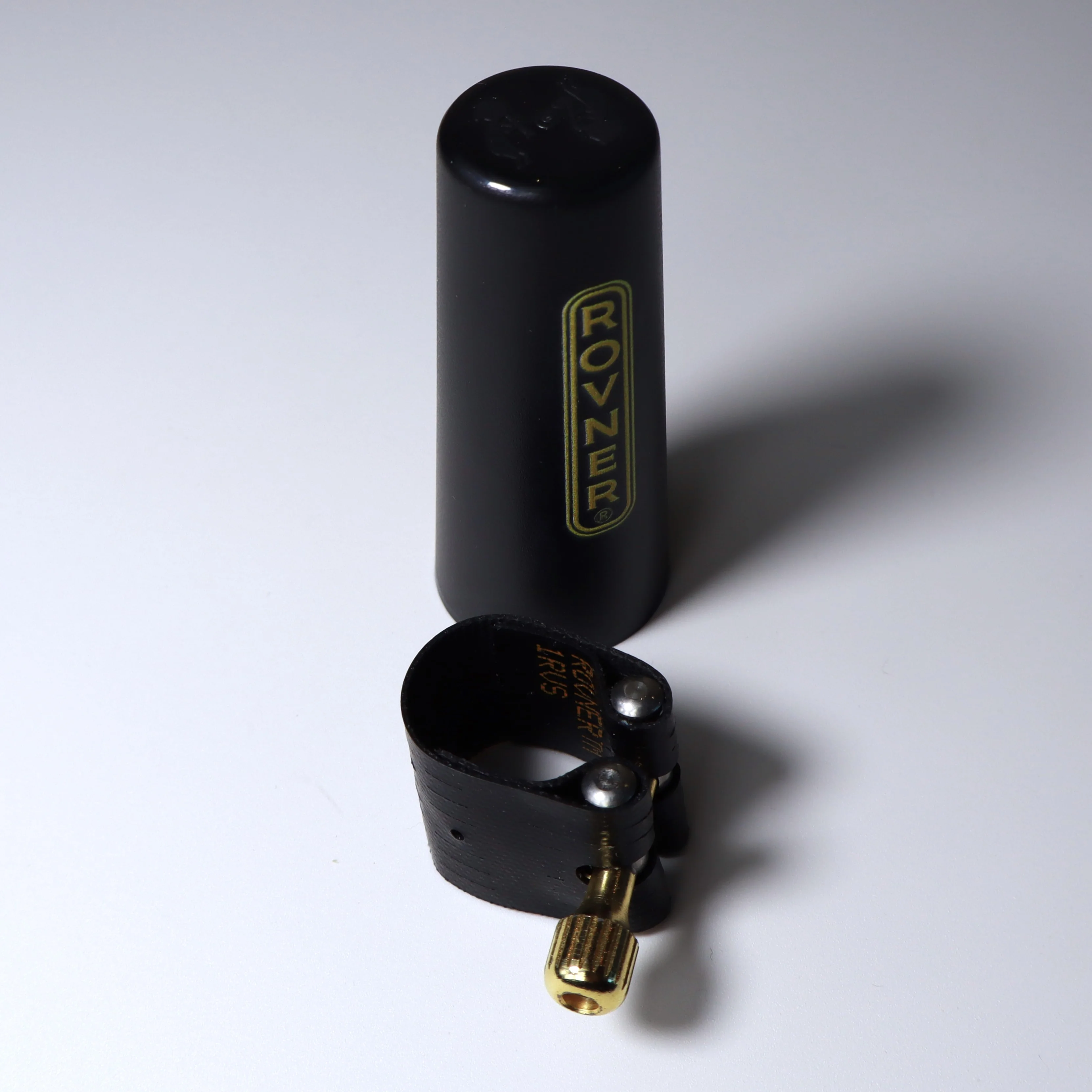 Rovner Dark Soprano Sax HR Ligature & Cap - 1RVS B-STOCK - Image 2