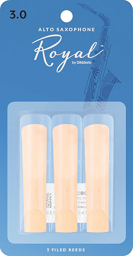 Royal by D'Addario Alto Saxophone Reeds - 3 Pack - Image 2