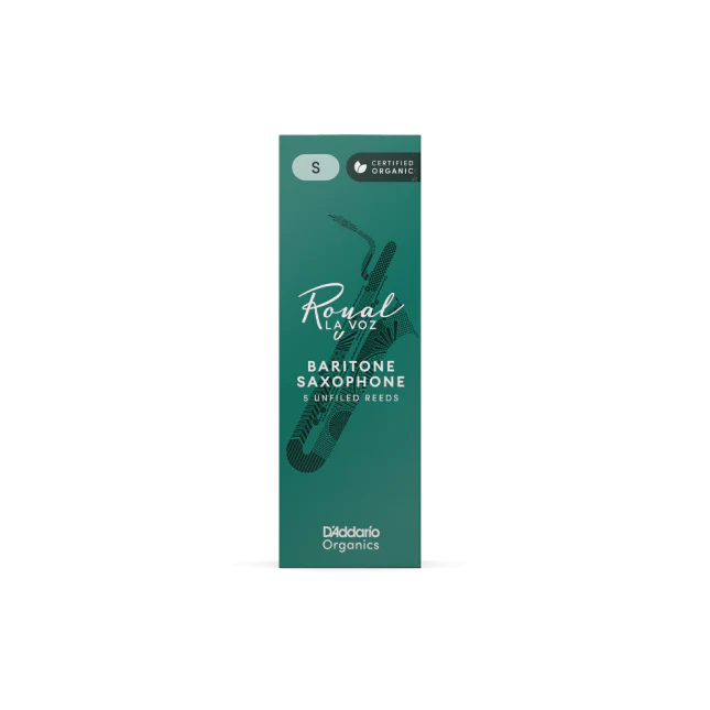 Royal La Voz Organic Baritone Saxophone Reeds Medium 5-Pack - Image 2