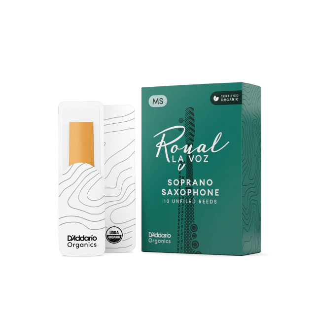 Royal La Voz Organic Soprano Saxophone Reeds Soft 10-Pack