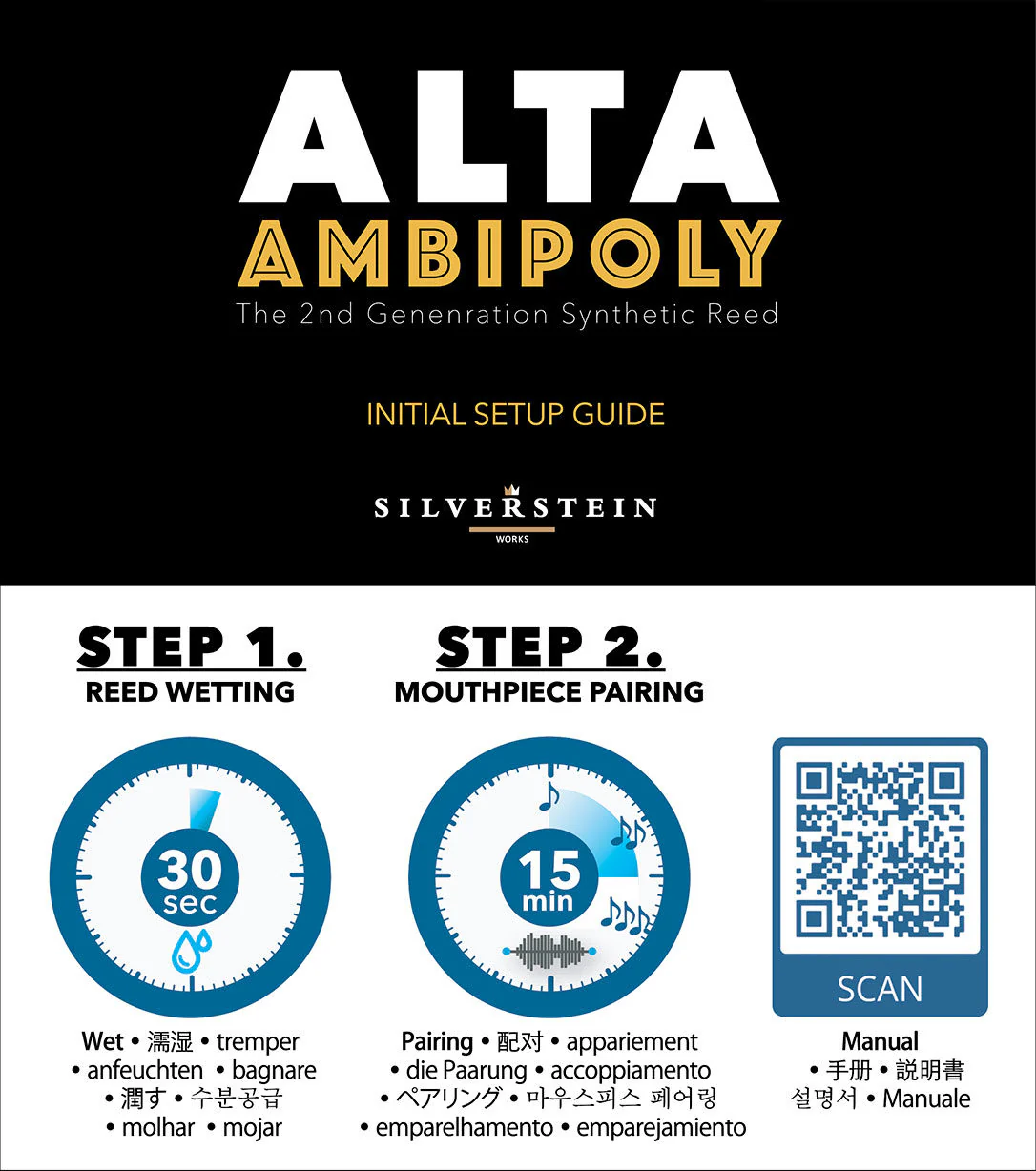 Silverstein ALTA Ambipoly Eb Clarinet Synthetic Reed - Image 4