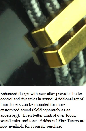 Silverstein Soprano Sax Ligature II - CRYO4 Gold SIZE #1 - Image 7