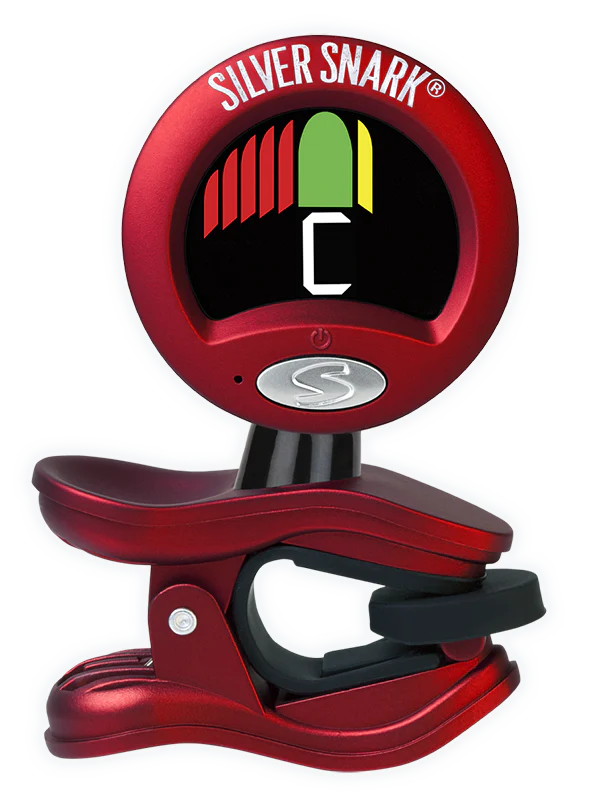 Snark Clip-On Tuner Chromatic, For All Instruments - Red 2.0 Longer Battery Life