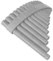 Standard Pan Flute -15 Note