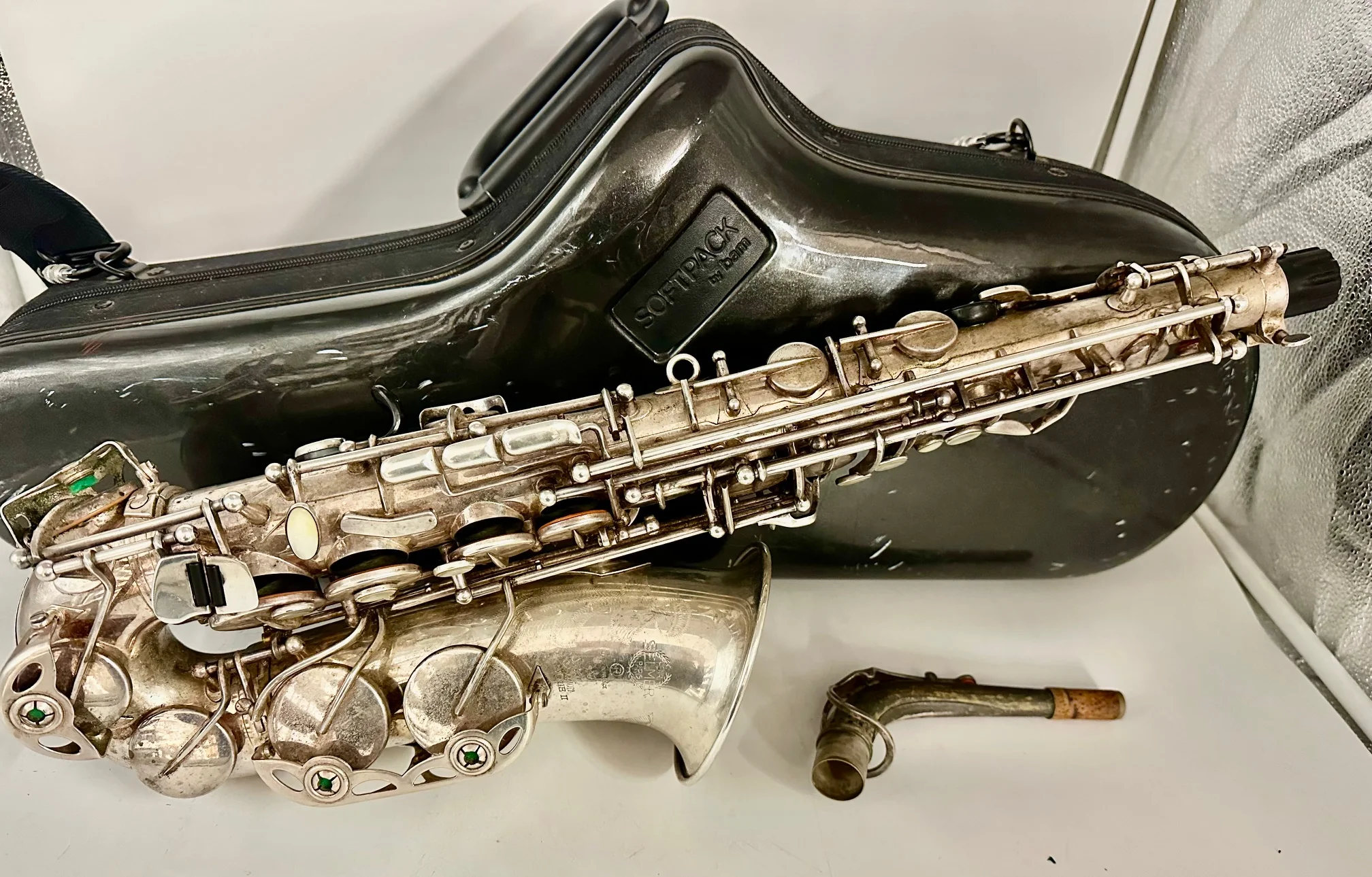 Used Selmer Paris Series II Alto Saxophone with Silver Plated Finish - Image 6