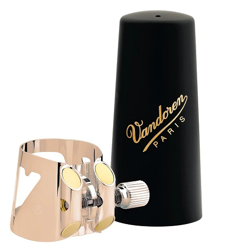 Vandoren Bb Clarinet Pink Gold Optimum Ligature - LC01PGP - Image 3