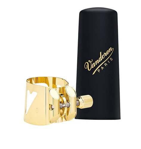 Vandoren Optimum Baritone Sax Ligature & Plastic Cap - LC09P - Image 3