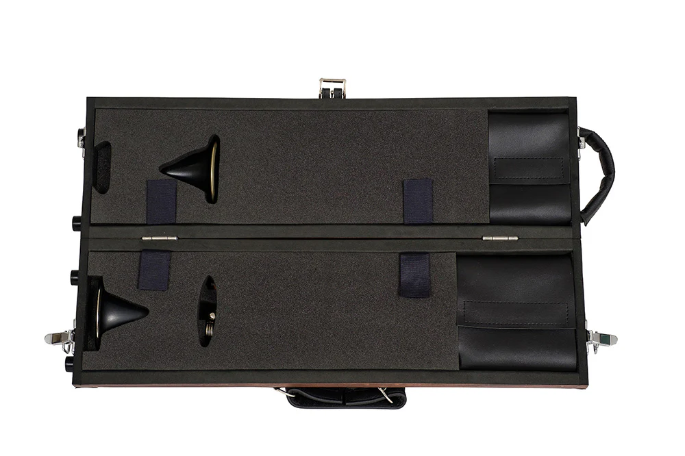 Wiseman Professional Range Wooden Double Clarinet Case - Image 3