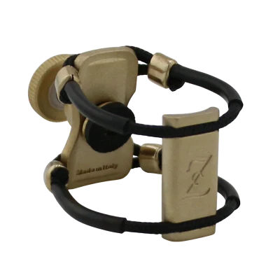 Zac ZL-1102X Brass Metal Ligature X-Grip - For Eb Piccolo Clarinet Mouthpiece, Medium Size