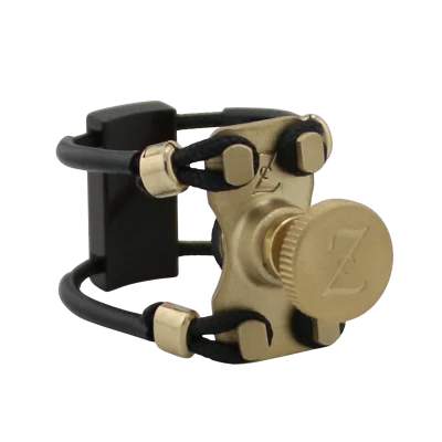 Zac ZL-1203X Brass Wood Ligature X-Grip - For Bb Clarinet Mouthpiece, Small Size - Image 2